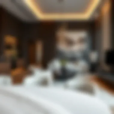 Interior Design of Cove by Imtiaz Interior design elements of Cove by Imtiaz highlighting luxury finishes