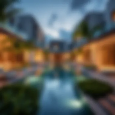 Architectural Design Features of Sobha Hartland Lagoon Architectural design features of Sobha Hartland Lagoon highlighting modern aesthetics