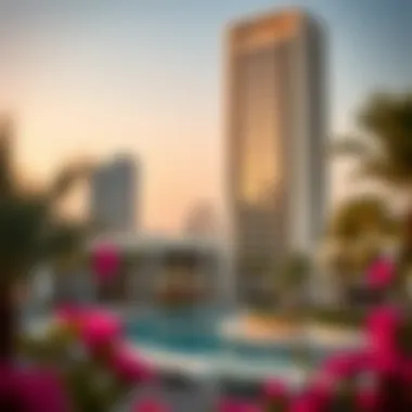 Surroundings of the Sukna Building Surrounding landscape of the Sukna Building reflecting the vibrant real estate market