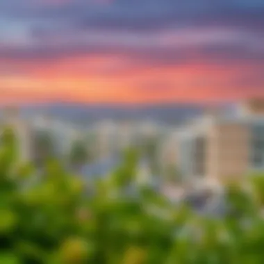 Scenic view of Al Warqa neighborhood