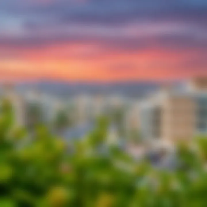 Scenic view of Al Warqa neighborhood