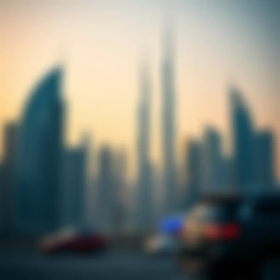 Stunning skyline of Dubai showcasing modern architecture