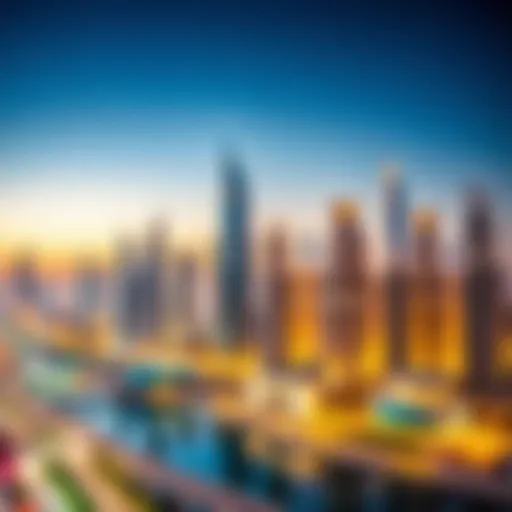 Dubai skyline representing the real estate market