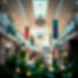 Interior view of Nakheel Mall showcasing various shops