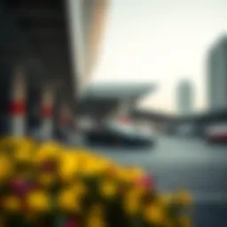 Overview of RTA parking facility in Dubai