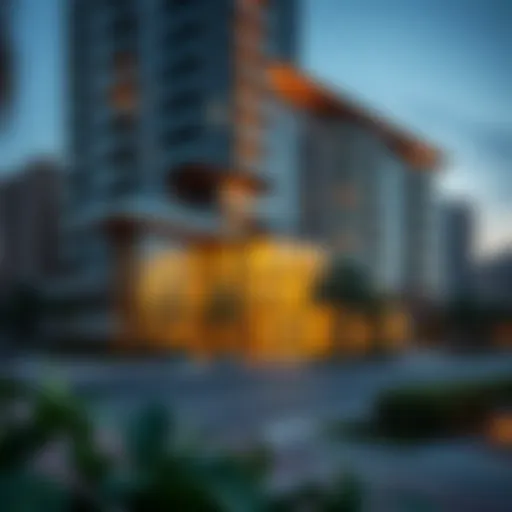 Stunning architectural design of Seapoint Emaar showcasing modern elegance
