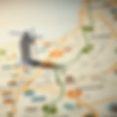 Prime Neighborhoods for Short Term Rentals in Dubai Map highlighting popular neighborhoods for short term rentals in Dubai