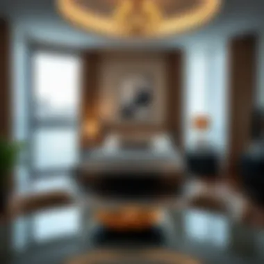 Luxury Amenities in Dubai Studios Luxurious amenities in a Dubai studio apartment