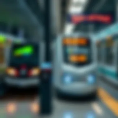 Payment Methods for Dubai Metro Visual representation of Dubai Metro payment methods including cards and mobile apps